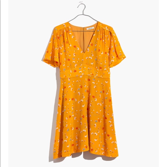 madewell silk dress